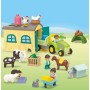 71656 Junior: Bauernhof-Abenteuer mit Traktor, Anhnger und tierischen Freunden