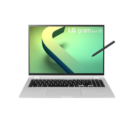 LG Gram 16T90Q i7-1260P Ibrido (2 in 1) 40,6 cm (16") Touch screen WQXGA Intel® Core™ i7 16 GB LPDDR5-SDRAM  (16T90Q-G.AA76G)