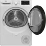 Beko B3T42239 asciugatrice a pompa di calore 8kg A++, antipiega automatico, SteamCure, Aquawave, bianco