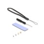Externes Gehuse M.2 NVMe PCle SSD, SATA SSD (grau, mit USB Typ A-Stecker) (42021)