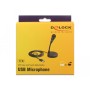 DeLOCK 65868 microfono Nero Microfono per PC (65868)