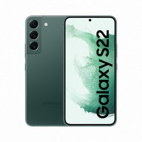Samsung Galaxy S22 SM-S901B 15,5 cm (6.1") Doppia SIM Android 12 5G USB tipo-C 8 GB 128 GB 3700 mAh Verde (SM-S901BZGDEUB)