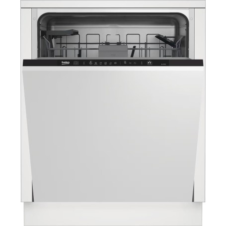 Beko BDIT16430 Lavastoviglie XL completamente integrata, larghezza 60 cm, 14 coperti, WaterSafe+, 6 programmi, LedSpot, SelFit