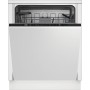 Beko BDIT16430 Lavastoviglie XL completamente integrata, larghezza 60 cm, 14 coperti, WaterSafe+, 6 programmi, LedSpot, SelFit