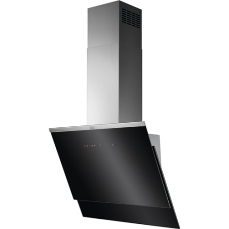 AEG DVE5671HG Cappa aspirante a parete Nero, Argento 700 m³/h A (942051424)