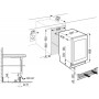 Liebherr UWgbi 3782 Cantina vino sottotop da incasso con porta in vetro e telaio nero da 60 cm