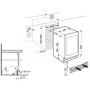 Liebherr UWgb 3632 Cantina vino sottotop da incasso con porta in vetro e telaio nero da 60 cm