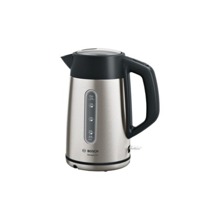 Bosch TWK4P440 bollitore elettrico 1,7 L 2400 W Nero, Acciaio inossidabile (TWK4P440)