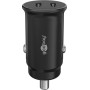 Goobay 59705 Caricabatterie per dispositivi mobili Power bank, Smartphone, Tablet Nero Accendisigari Ricarica rapida Auto