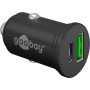 Dual-USB Auto-Schnellladegert 45 Watt (schwarz, 1x USB-C, 1x USB-A, Power Delivery, 12 / 24 Volt) (61739)