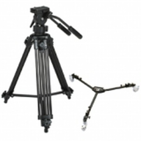 Walimex 15882 treppiede 3 gamba/gambe Nero