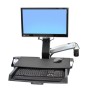Ergotron StyleView Sit-Stand Combo Arm with Worksurface 61 cm (24") (45-260-026)
