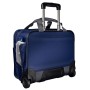 Leitz 60590069 bagaglio Nero, Blu 25 L Pelle, Metallo, Poliestere
