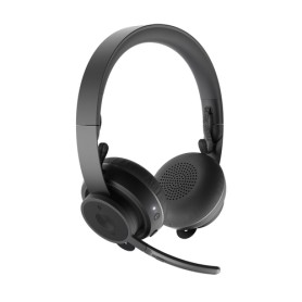 Logitech Zone Plus Auricolare Wireless A Padiglione Ufficio Bluetooth Grafite (981-000919)