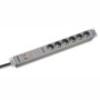 EFB Elektronik 691689 protezione da sovraccarico Grigio 6 presa(e) AC 250 V 2 m