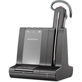 POLY 8240 Office Cuffia Aggancio, Auricolare Bluetooth Nero (211819-02)