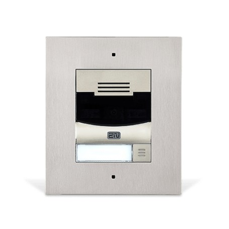 2N Telecommunications IP Solo sistema per video-citofono Nichel (9155301CF)