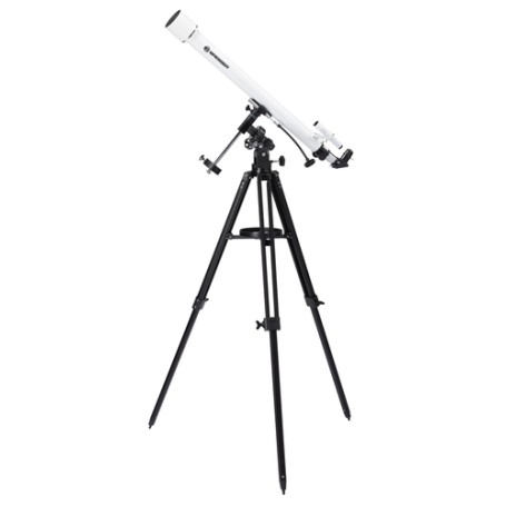Bresser Optics CLASSIC 60/900 EQ Rifrattore 338x Nero, Bianco (4660910)