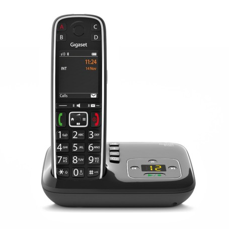 Gigaset E720A Telefono analogico/DECT Identificatore di chiamata Nero (S30852-H2923-B101)