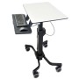 Ergotron TeachWell Mobile Digital Workspace Grafite, Grigio Carrello multimediale (24-220-055)