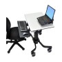 Ergotron TeachWell Mobile Digital Workspace Grafite, Grigio Carrello multimediale (24-220-055)