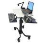 Ergotron TeachWell Mobile Digital Workspace Grafite, Grigio Carrello multimediale (24-220-055)