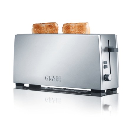 Graef TO 90 tostapane 2 fetta/e 880 W Acciaio inossidabile