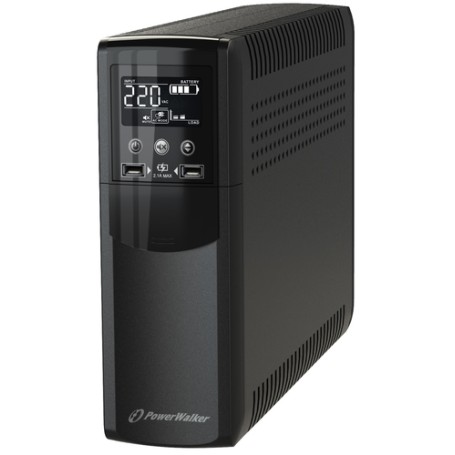 PowerWalker VI 600 CSW IEC A linea interattiva 0,6 kVA 360 W 8 presa(e) AC (10121120)