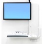Ergotron 61-081-062 supporto da tavolo per Tv a schermo piatto 61 cm (24") Bianco