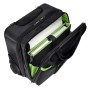 Leitz 60590095 bagaglio Nero 25 L Pelle, Metallo, Poliestere