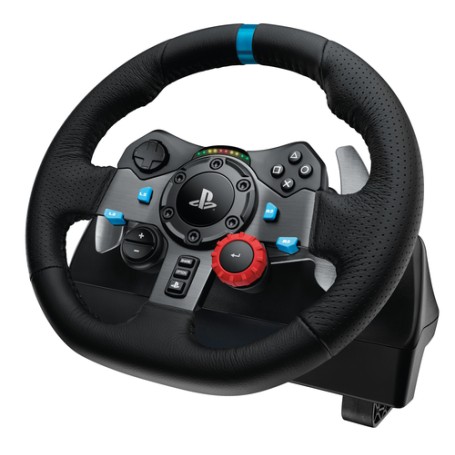 Logitech G G29 Driving Force Nero USB 2.0 Sterzo + Pedali Analogico Playstation 3, PlayStation 4 (941-000112)