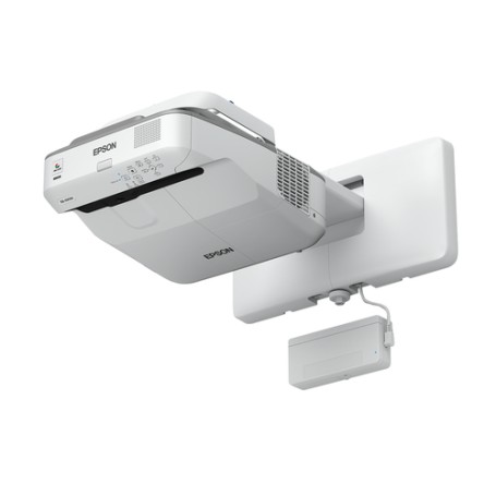Epson EB-695Wi videoproiettore Proiettore a raggio ultra corto 3500 ANSI lumen 3LCD WXGA (1280x800) Bianco, Grigio (V11H740040)
