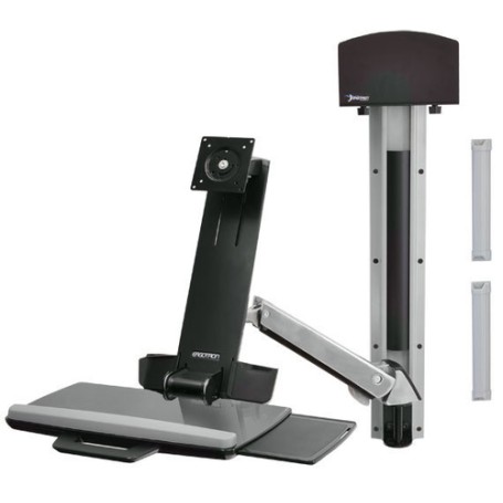 Ergotron StyleView Sit-Stand Combo System 61 cm (24") Alluminio (45-273-026)