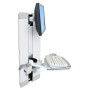 Ergotron StyleView Vertical Lift, Patient Room 61 cm (24") Bianco (60-609-216)