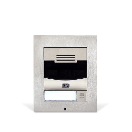 2N Telecommunications IP Solo sistema per video-citofono Nichel (9155301CS)