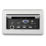StarTech.com BOX4HDECP2 AV bridge 3840 x 2160 Pixel Collegamento ethernet LAN Argento