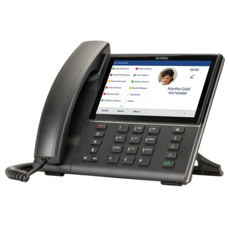 Mitel 6873 SIP Identificatore di chiamata Nero (50006790)