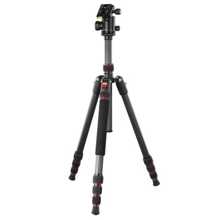 Hama Ramble II Duo Carbon treppiede Smartphone/macchina fotografica digitale 4 gamba/gambe Carbonio (00004486)