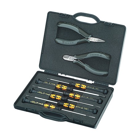 Knipex 00 20 18 ESD set di strumenti meccanici 8 strumenti