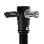 Walimex 17015 treppiede Universale 3 gamba/gambe Nero