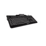 CHERRY KC 1000 SC tastiera Ufficio USB QWERTY Inglese US Nero (JK-A0100EU-2)