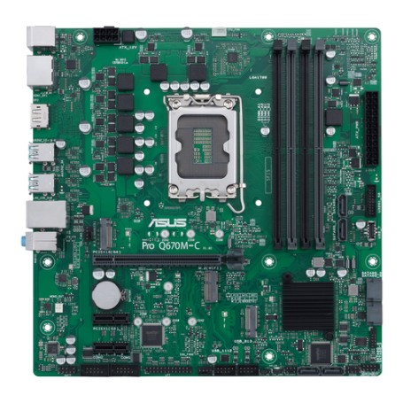 ASUS PRO Q670M-C-CSM Intel Q670 LGA 1700 micro ATX (90MB19E0-M0EAYC) (90MB19E0-M2EAYC)