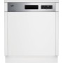 Beko DSN28640 Lavastoviglie semi-integrata, larghezza 60 cm, 16 coperti, DeepWash, acciaio inox
