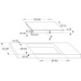 Piano cottura a induzione Gorenje IS646BG , 60 cm di larghezza, sicurezza bambini, timer, StayWarm