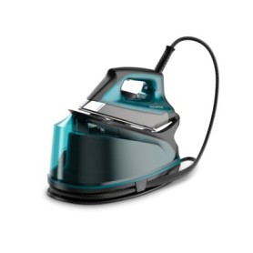 Rowenta DG7623 2200 W 1,1 L Piastra Microsteam 400 Nero, Blu (DG 7623)