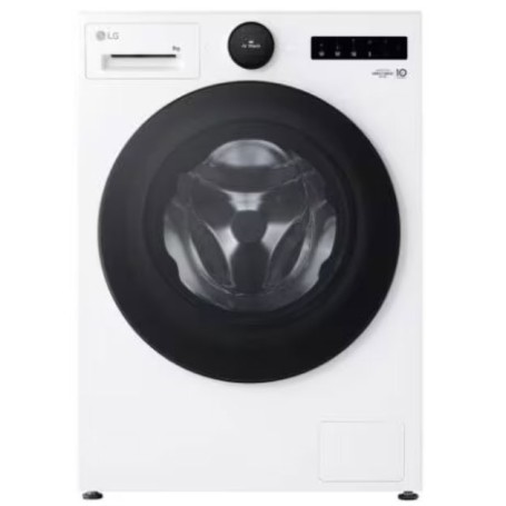 Lavatrice LG F4WX808YC a carica frontale da 8 kg, larghezza 60 cm, 1400 giri/min, AquaStop, AI DD, Wi-Fi/ThinQ