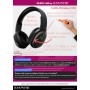 Empire Media HT.KIT30 cuffia e auricolare Con cavo e senza cavo A Padiglione Studio Nero