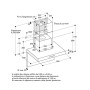 GAGGENAU AW240191 - Serie 200, cappa a parete, 90 cm, acciaio inox