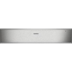GAGGENAU WS461112 - Serie 400, cassetto scaldavivande, 60 x 14 cm, porta interamente in vetro con retro in acciaio inox