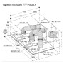 Gaggenau AC402181 Modulo filtro senza motore finitura acciaio inox da 80 cm
